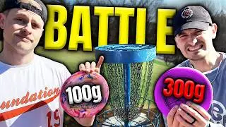 Super Light vs. Extremely Heavy Disc Battle!