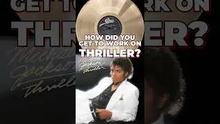 @AlissiaMusic asked me about how I came to work with Quincy and Michael Jackson on Thriller