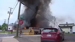 Fire destroys Minto, N.B's only grocery store
