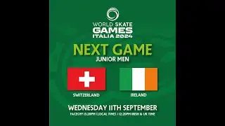 Inline Hockey Junior Men World Championships 2024 Switzerland   Ireland