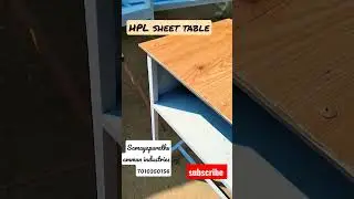 HPL sheet table... subscribe engineer aji