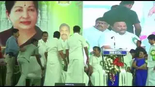 ADMK MLAs fight on stage at event in Tiruppur