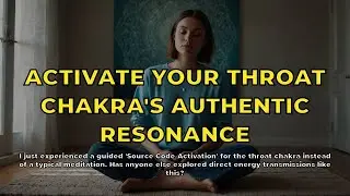 Activate Your Throat Chakra's Authentic Resonance