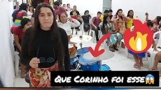#Corinho de Fogo Jesus Cavaleiro Do Céu 🔥🔥🎵🥁