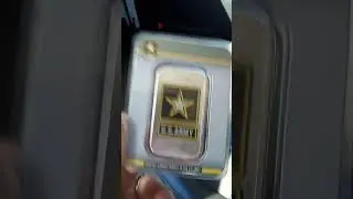 U.S. Army 🪖 1-OZ. Silver Bar!  RARE?