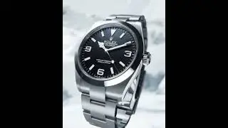The Oyster Perpetual Explorer offers enhanced legibility in all conditions