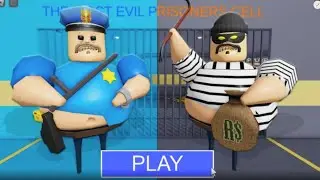 Полицейский Барри в тюремном забеге | Roblox Obby #roblox #obby #scaryobby