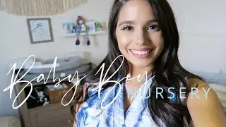 BABY BOY NURSERY TOUR // BOHO AND NATURAL // 2021