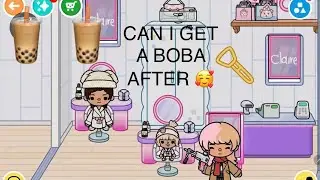 ✨Toca boca got a piercing 😱 and went to get a 🧋drink🧋 after 😍 #toca_boca #tocaboca #roblox 