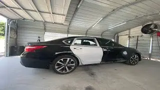 Подготовка Nissan Altima 2016 года к покраске