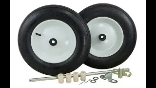 Marathon Two Tire Wheelbarrow Conversion Kit - Overview