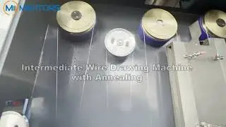 Intermediate Copper Wire Drawing Line Setup