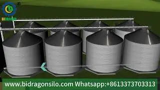Grain Storage System in Grain Supply Station