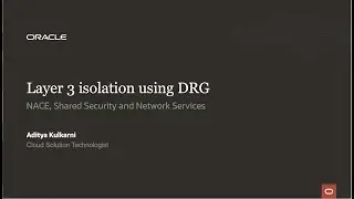 Layer 3 isolation using DRG