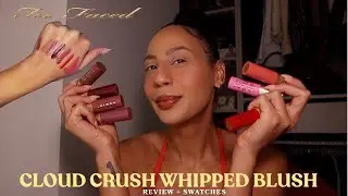Обзор румян Too Faced Cloud Crush Whipped Lip & Cheek Blush + свотчи