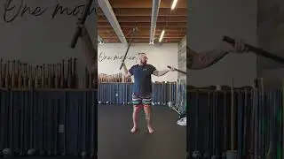 VERY complex steel mace swing pattern with 2 maces #steelmace #steelmaceflow #maceflow #macetraining
