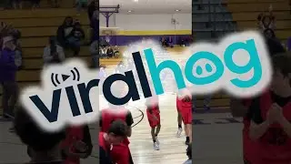 Disabled Player Scores a Basket and Celebrates with Crowd || ViralHog