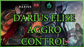 Death Dealers Darius Elise Noxus+Shadow Isles Aggro Control Deck Guide!! (Legends Of Runettera)!!