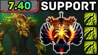 🔥 NEW PATCH 7.40 !!! REWORK TREANT PROTECTOR HARD SUPPORT TOO MUCH VALUE | DOTA 2 GAMEPLAY 🔥