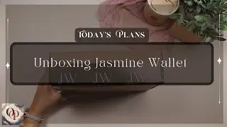 Unboxing Jasmines Wallet Binders Dec