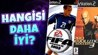 FIFA 2003 VS PES 3 | HANGİSİ DAHA İYİ? - FIFA mı PES mi / ( KAPIŞMA 2 )