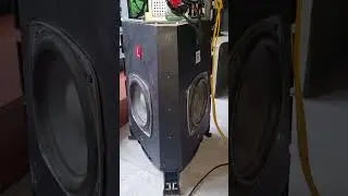 Deep Sub Bass Test  2x Samsung 18cm Speakers #nghia #speaker #basstest #bass #subwoofer #deepbass