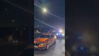 I customized my car with 2000 Christmas lights! #art #christmas #christmaslights