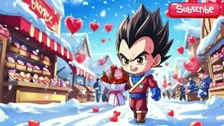 Lofi Special Valentine Vegeta 🎁 Music For Focus / Study / Calming to 🎁 Lofi Bossa Nova Dragon Ball