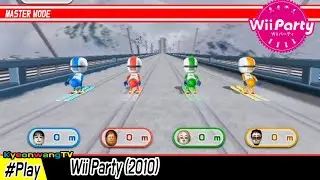 Wii Party -Mini Games Battle (Master Mode) Alex vs Steph vs Eddy vs Akira