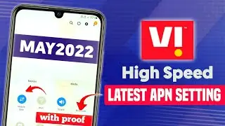 Vodafone APN Settings 4G 2022 | Vodafone Network Problem | How To Increase VI 4G Speed | VI APN 2022