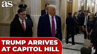 TRUMP arrives at CAPITOL HILL to push ONE, BIG, BEAUTIFUL BILL