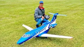 AWESOME !!! SUPER VERSATILE PC-24 ELECTRIC EDF RC JET / STUNNING !!! FLIGHT DEMONSTRATION !!!