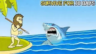 Johnny&rsquo;s Island Survival 30 Days | Can I Escape!