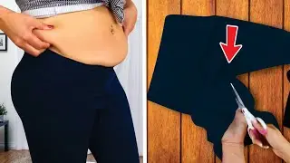 Como Resolver Problemas com Roupa Apertada | Melhores Ideias com Cal&ccedil;a Legging DIY Roupas Academia