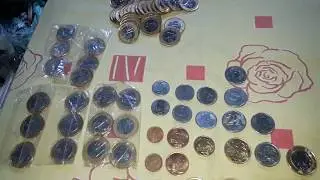 Minha Cole&ccedil;&atilde;o de Moedas e Notas de V&aacute;rios Pa&iacute;ses e Varias D&eacute;cadas !