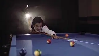 Play your trick pool shots on PoolKing with Pankaj Advani