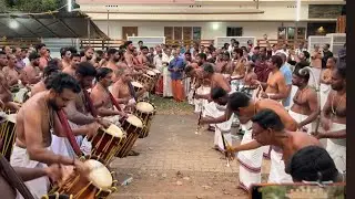 Pandi Melam🔥| Cheranalloor Sankarankutty Marar | Puthiyedom Thalappoli 2025 (Part 2)