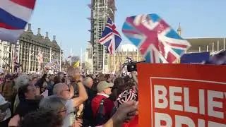 Brexit March to Leave Rally in Parliament Square, London - 29 March 2019