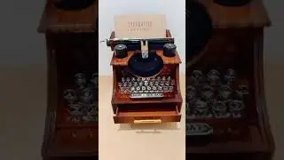 Nostalgic Typewriter Music Box