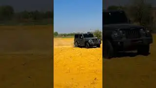 Thar vs desert sand ⏳⏳ performance 😈😈 #offroading #thar #viral #4x4 #views #automobile #challenge