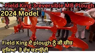 FIELD King 3 Reversible MB Plough Full Video Price, Quality