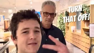 AcceJay is Forced to Kick Out of Crate & Barrel by a Store Manager