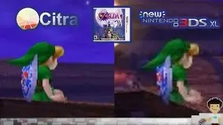 Citra 3DS Emulator(1080p) VS New 3DS - Legend of Zelda Majoras Mask 3D | Head to Head Comparison