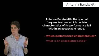 Antenna Bandwidth &mdash; Lesson 3