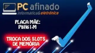 REPARO PLACA MÃE DE DESKTOP (TROCA DOS SLOT DE MEMÓRIA)