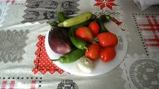 سلاطة مشوية تونسية. الريحة والبنة  بطريقة سهلة  - Grilled Veggie Salad