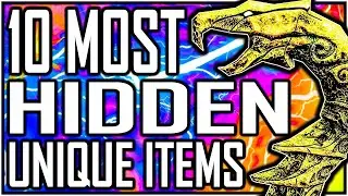 Skyrim - 10 Most HIDDEN Unique Items