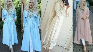 Beautiful Kurti Design With Hijab Collection For Girls 2018