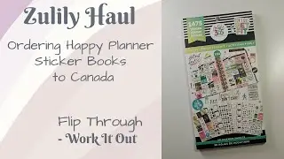 Zulily Haul & Work It Out Flip Through