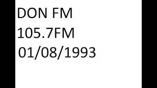 DON FM 105.7FM 1993 Oldskool Jungle set DJ Lady A and MC OC (cassette rip)